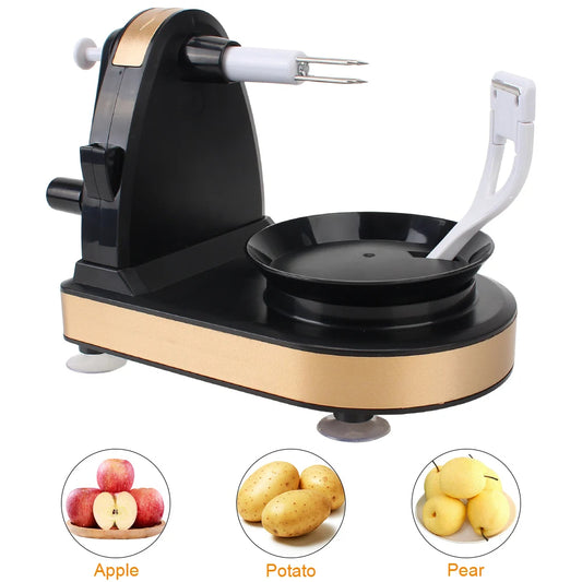 Kartoffel schäler Apfels chäler Cutter Slicer Obsts chäl maschine Handge kurbel ter Multifunktions-Küchen-Corer-Cutter